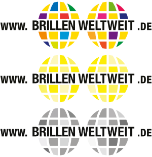 Three versions of the logo