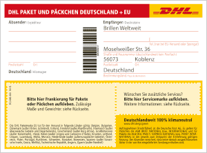 Vorschau Paketvordruck